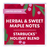Starbucks Holiday Blend 176-Count Medium Roast Keurig K-Cup Coffee Pods (Recently Past Best By Date) - Ships Quick!