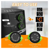 LITIFO Air Fryer, 4.5 QT Air Fryers Oven Oilless Cooker (NEW) - Ships Quick!