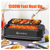 Litifo Smokeless Electric Grill with Non-Stick Coating (NEW) - Ships Quick!