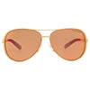 Michael Kors Chelsea Aviator Sunglasses - Ships Same/Next Day!  (MK5004 1024F6 53MM)