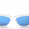 Oakley Frogskins Colorblock Collection Clear/Blue Sunglasses (OO9245-5154)