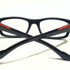Prada Sport Black RX Prescription Eyeglasses (PS02EV 1AB1O1 52mm)