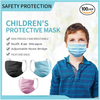 PRICE DROP: 100-Pack Kid's FDA CE Disposable Masks w/ New Soft Ear Straps (Several Styles) - Ships Quick!