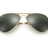 Ray-Ban Aviator Folding Sunglasses Green/Gold RB3479 58mm