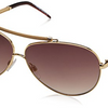 Roberto Cavalli Gold Burgundy Sunglasses (849S-D26 62mm)