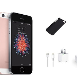 IPHONE SE 64GB WIFI + 4G UNLOCKED BUNDLE (Works with most Carriers!)