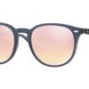 Ray Ban Opal Azure / Pink Copper Flash Mirror Sunglasses (RB 4259 6232/1T)
