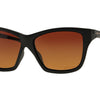 Oakley Hold On Matte Black Square Frame Brown Gradient Lens Polarized Sunglasses (OO9298-01) - Ships Next Day!