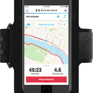 Under Armour SuperVent Armband w/ Card Key Holder (Fits iPhone 6 Plus/6s Plus/7 Plus/iPhone 8 Plus)