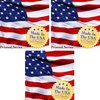 Full Size 3x5 American Flag (Screen Printed)- Made in the USA - 1,2 or 3 Pack - Ships Same/Next Day!