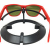 Oakley Frogskins OO9013-92 Matte Red Frame Fire Iridium Lens Sunglasses - Ships Next Day!