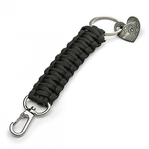 SURVIVAL CARABINER (BLACK) -Ships Same/Next Day!