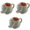 Ceramic Elephant Tea Mug (1, 2 or 3 Pack Options) - Ships Same/Next Day!