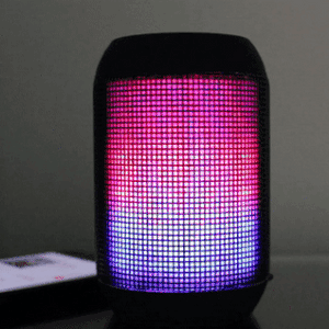 iBasics Rainbow Beatz LED Bluetooth Equalizing Disco Speaker - Ships Same/Next Day!