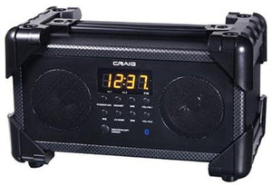 Craig Dual Alarm Clock Bluetooth Radio