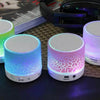 2 PACK: Bluetooth LED Wireless Speaker with Disco Lights