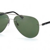 Ray-Ban Rimless Polarized Green Lens Sunglasses - (RB8058 004/9A  59mm) - Ships Same/Next Day!