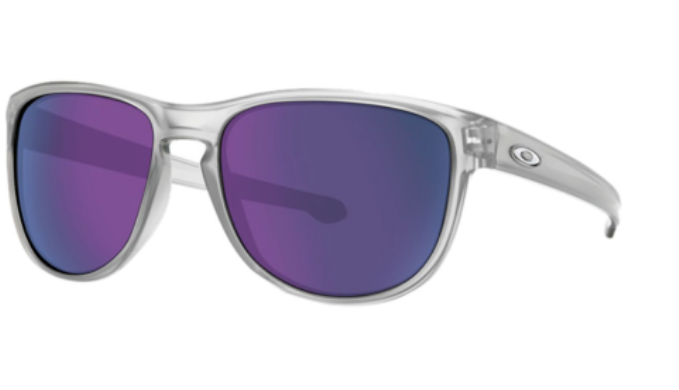Oakley Sliver R Matte Clear Violet Iridium Sunglasses (OO9342-02) - Use Code “GiveMe30” for $30 Off!