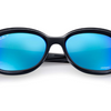 Ray-Ban Polarized Chromance Black Frame W/ Blue lens Sunglasses (RB4282CH 601/A1) - Ships Same/Next Day!