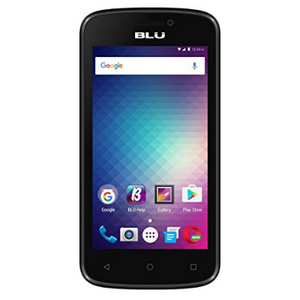 BLU Advance 4.0M Unlocked GSM Dual-SIM Quad-Core Android Marshmallow Smartphone - Black (Refurbished) - Ships Same/Next Day!