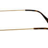 Ray-Ban Shiny Gold / Brown Double Bridge Sunglasses (RB3540 001/51 53mm) - Ships Same/Next Day!