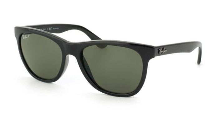 Ray-Ban Polarized Black / Classic Green G-15 Sunglasses (RB4184 601/9A) - Ships Same/Next Day!