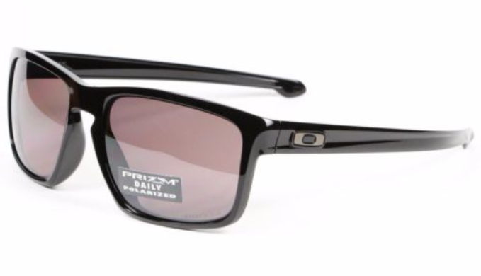 OAKLEY Sliver  Asian Fit Polished Blk/ Prizm Daily Polarized Sunglasses  (OO9269-05) - Ships Same/Next Day!