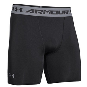 Under Armour Medium Black Men's HeatGear Armour Compression Shorts - #3 Most Popular Compression Shorts on Amazon - Available in 1 or 2 Pack - Ships Same/Next Day!