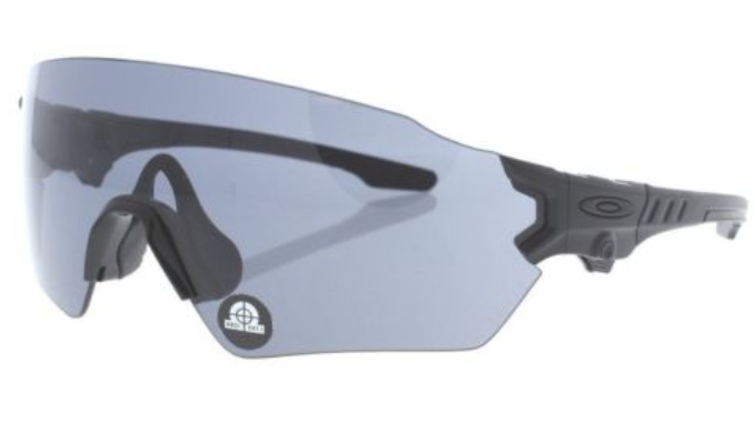Oakley  Tombstone Industrial ANSI Matte Black / Gray Sunglasses (OO9328-04) - Ships Same/Next Day!