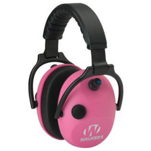 Walkers Game Ear Gwp-ampkcarb Alpha Power Muffs (pink Carbon Graphite) - Ships Same/Next Day!