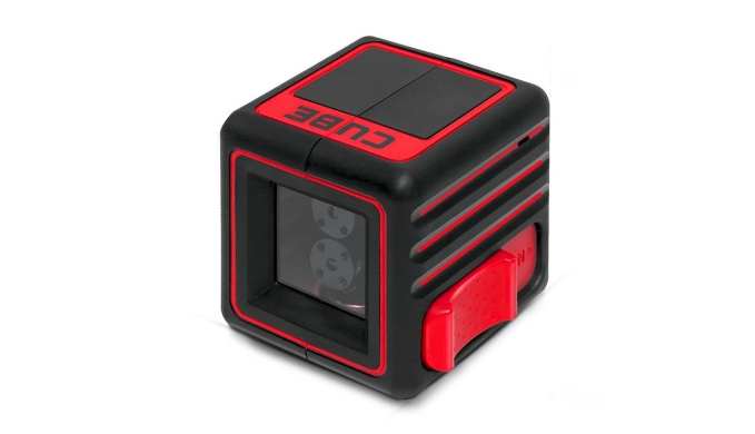 Cube Cross Line Laser Level Professional Self-Levelling Instrument with 3Accuracy Horizontal and Vertical Beams - Use Code "Cube20" for $20 Off!