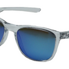 Oakley Trillbe X  Polished Clear/Sapphire Iridium Polarized Sunglasses (OO9340-05) - Ships Same/Next Day!