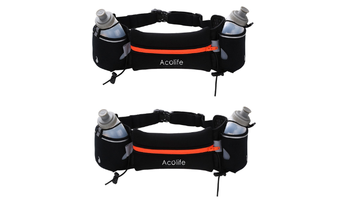 2 or 3 Pack: Hydration Sport Fitness Running Cellphone Waist Belt Pack - Fits iPhone 6(s) / 6s Plus / 7 Plus  - Ships Same/Next Day!