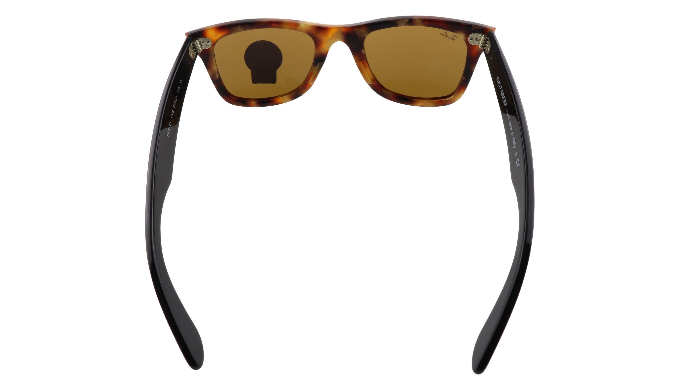 Ray Ban Wayfarer Fleck Tortoise Brown Classic B 15 RB2140 1160