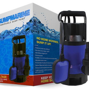 SumpMarine 1/2HP Clean/Dirty Water Submersible Pump - #6 Most Popular on Amazon - Ships Same/Next Day!