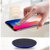 2-Pack: QI Wireless Charger Fabric Quick Charging Pad for iPhone Samsung and More!
