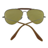 Ray-Ban Outdoorsman II Silver / Yellow Ambermatic Sunglasses (RB3029 003/4A) - Ships Same/Next Day!