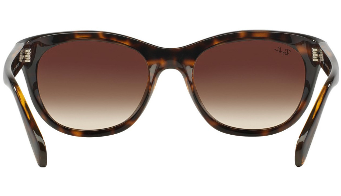 Ray-Ban Highstreet Sunglasses - Tortoise Frame With Brown  display picture 1