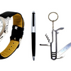 4-Piece Gift Box: Calvin Hill Men's Watch Gift w/ Pen, Flashlight &  Tool - Ships Same/Next Day!