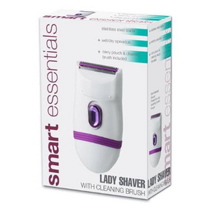 Smart Essentials Ladies' Wet/Dry Shaver - Ships Same/Next Day!