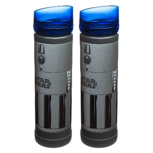 2 Pack: Light Saber Water Bottle with Screw-on Lid, BPA-Free and Break Resistant, 21.5 oz - Ships Same/Next Day!!