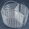 3 Section Vented Vegetable Steamer Basket,Maximum Flavour Minimum Nutrient Loss - Ships Same/Next Day!