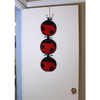 2 Pack: 3 Tier Lady Bug Over The Door Organizer Rack - Ships Same/Next Day!