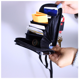 All In 1 Cellphone Caddy With Multi Pockets Phone & Wallet Organizer - Ships Same/Next Day!