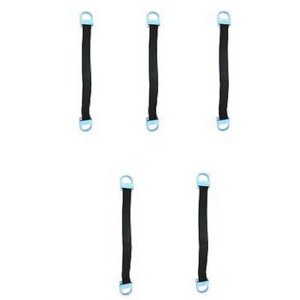 5 Pack: Foot Exfoliating Strap with Plastic Handles - Ships Same/Next Day!