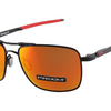 Oakley Gauge 6 Polished Black / Prizm Ruby Polarized Sunglasses (OO6038-0457) - Ships Same/Next Day!