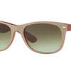 Ray-Ban Beige Red / Green Gradient Sunglasses (RB2132 6307/A6 58MM) - Ships Same/Next Day!