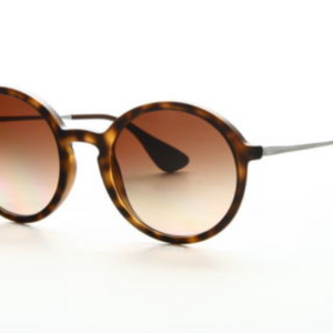 Ray-Ban Tortoise Frame/Brown Gradient Sunglasses (RB4222 865/13 50mm) - Ships Same/Next Day!