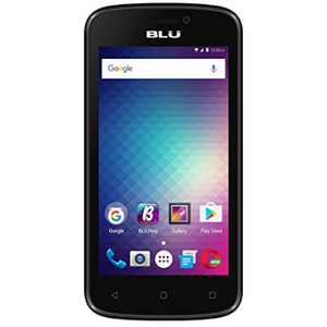 BLU Advance 4.0M Unlocked GSM Dual-SIM Quad-Core Android Marshmallow Smartphone - Black (Certified Refurbished) - Ships Same/Next Day!