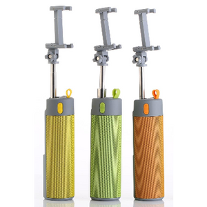 Bluetooth Speaker with Power Bank and Selfie Stick - Choice of 3 Colors - Ships Same/Next Day!